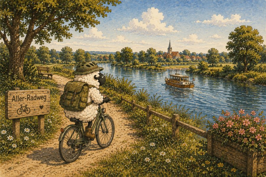 Radtour Aller-Radweg